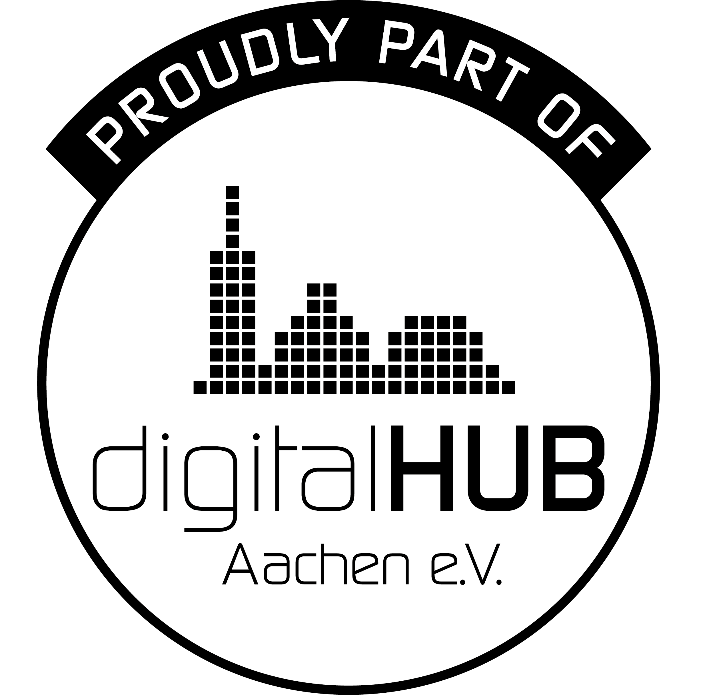 Logo digitalHUB Aachen e.V.